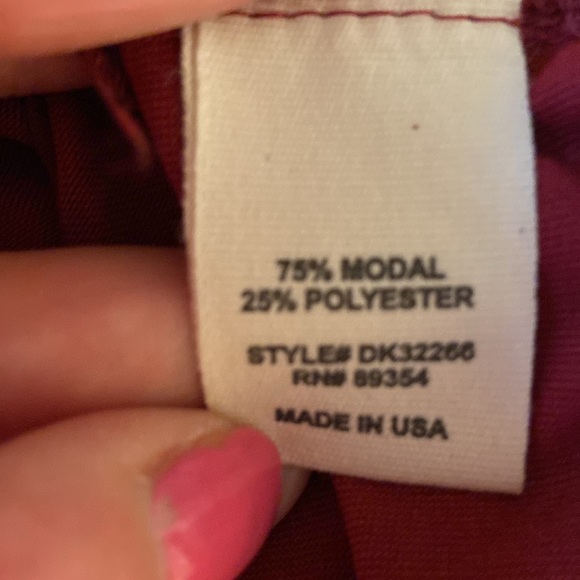 No Comment Rose Color Top size Lg - Picture 7 of 10